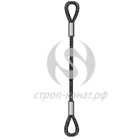 СКП (УСК1) - Строп канатный петлевой